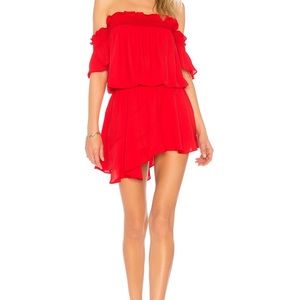 Amanda upRichard red dress m size good condition